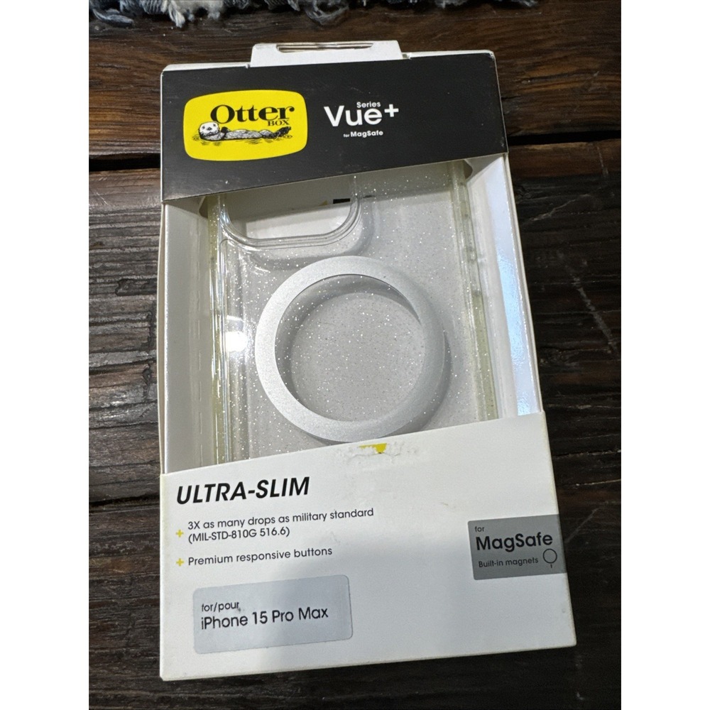 OtterBox Apple iPhone 15 Pro Max Symmetry Series Case with MagSafe Stardust - Picture 3 of 5